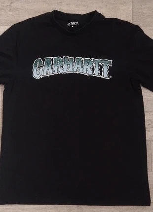 Carhartt WIP Slow Script Logo T-Shirt Black Size M, brand: Carhartt WIP, condition: Very good, size: M, £16.49, £18.01 includes Buyer Protection Pro