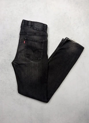 Jean Levi's 514 regular fit mid rise noir grisé taille 18REG (Ado 16/18ans) W29 L31 FR38 / JLB64, merk: Levi's, staat: Heel goed, maat: 16 jaar / 176 cm, € 21,99, € 23,79 inclusief Kopersbescherming