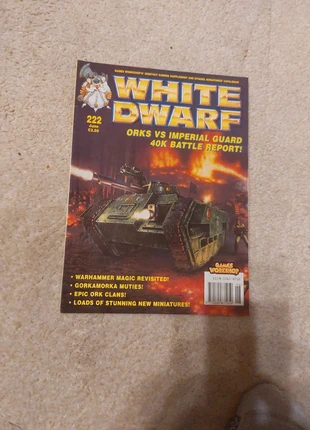 White Dwarf 222, merk: Games Workshop, staat: Heel goed, € 5,00, € 5,95 inclusief Kopersbescherming