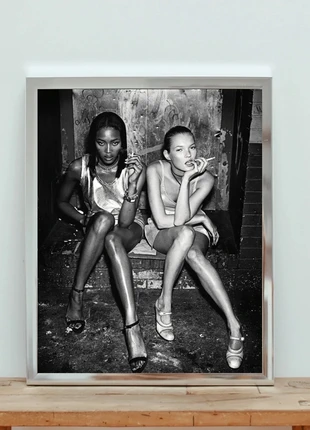 Black and white A3 poster Kate moss, état: Neuf avec étiquette, 10,00 €, 11,20 € Protection acheteurs incluse