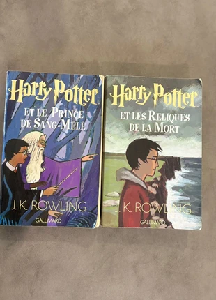 Livres Harry Potter - Tome 6 et 7, staat: Goed, € 10,00, € 11,20 inclusief Kopersbescherming Pro