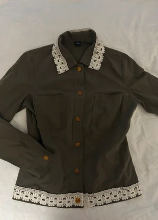 Cute Lace Knopf Oberteil Besonders Vintage, brand: Ipuri, condizioni: Ottime, taglia: M / IT 42 / EU 38, €8.00, €9.10 include la Protezione acquisti