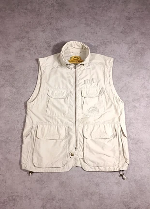 Gilet Camel Trophy Adventure Wear beige multi-poches homme L, marca: camel trophy, estado: Muy bueno, tamaño: L, 65,99 €, 69,99 € Protección al comprador incluida