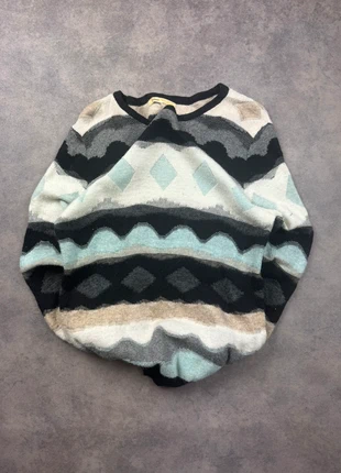 Pull ethnique vintage - Style Coogi - Old School 90s Retro - pull papy - Taille M, marca: Vintage Dressing, estado: Muito bom, tamanho: M, €12.00, €13.30 inclui Proteção do Comprador Pro