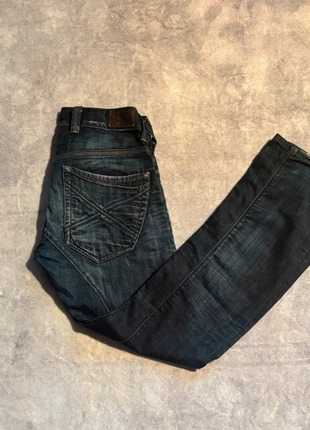 Pepe Jeans Vaqueros Vintage Oscuros ‘Rivet’ W31 L34 - Denim 100% Algodón, marque: Pepe Jeans, état: Très bon état, taille: W31 | FR 40, 18,00 €, 19,60 € Protection acheteurs incluse