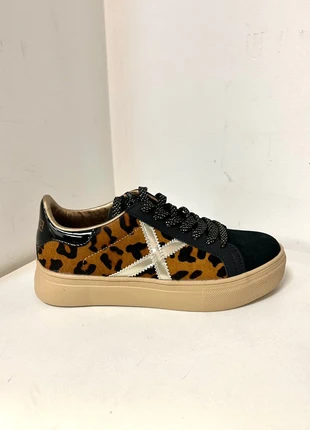 Scarpe Donna Woman Shoes Animalier Sneakers Munich Black Nero Taglia 41, marque: Munich, état: Neuf avec étiquette, taille: 41, 129,99 €, 137,19 € Protection acheteurs (Pro) incluse