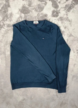 Pull tommy bleu foncé taille L, marque: Tommy Hilfiger, état: Bon état, taille: L, 9,99 €, 11,19 € Protection acheteurs incluse