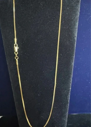 18k gold plated ketting 50 cm lang. Schakel 1,5 mm dik, merk: Gold plated, staat: Nieuw zonder prijskaartje, € 9,50, € 10,68 inclusief Kopersbescherming