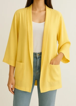 Blazer overside amarilla, marque: Local, état: Très bon état, taille: M / 38 / 10, 5,00 €, 5,95 € Protection acheteurs incluse