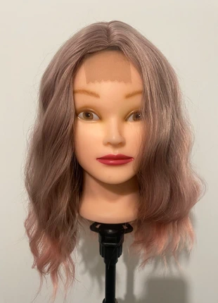 Dusty Rose to Pastel Pink Lace Front Wig | Wavy Ombre Natural Look, brand: LOOK, condition: New without tags, £9.00, £10.15 includes Buyer Protection