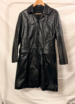 Cappotto Vintage In Total Pelle, marca: Vintage Dressing, estado: Muito bom, tamanho: S / 36 / 8, €36.00, €38.50 inclui Proteção do Comprador