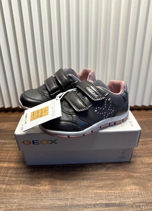 Chaussures Geox enfants fille taille 24 gris + rose motif papillon, brand: Geox, condition: New with tags, size: 24, €26.99, €29.04 includes Buyer Protection Pro