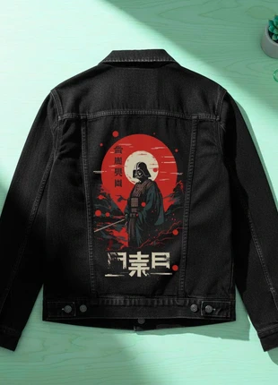 Veste Denim Custom - Jujutsu Kaisen Gojo Taille XL Neuf, marque: Star Wars, état: Neuf sans étiquette, taille: XL, 140,00 €, 147,70 € Protection acheteurs (Pro) incluse