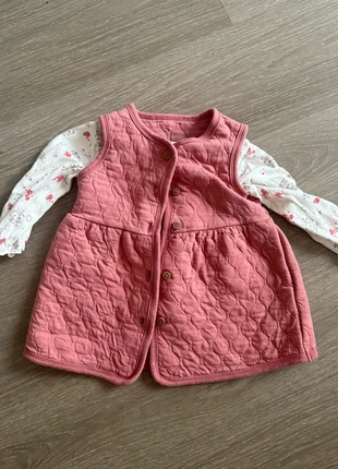 Robe + tee shirt Petit Béguin, marque: Petit Béguin, état: Très bon état, taille: 9-12 mois / 74 cm, 2,50 €, 3,33 € Protection acheteurs incluse