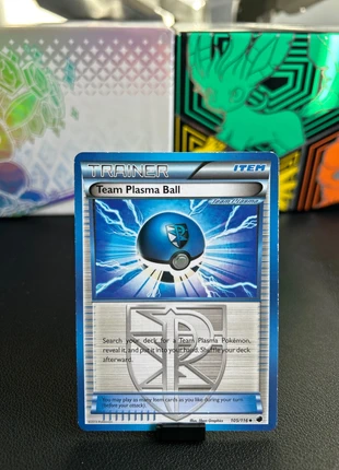 Pokémon TCG Plasma Freeze Team Plasma Ball 105/116, brand: Pokémon, condition: Very good, £1.00, £1.75 includes Buyer Protection Pro