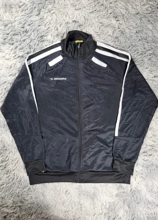 Veste de survêtement Diadora Track Jacket Noir Blanc Logo Zip Italie Taille XL, marque: Diadora, état: Très bon état, taille: XL, 10,00 €, 11,20 € Protection acheteurs (Pro) incluse