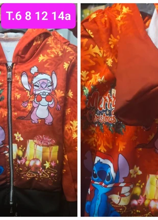 Gilet fille ado stitch rouge Noël avec zip Taille 14ans neuf, brand: Stitch, condition: New without tags, size: 14 years / 164 cm, €20.00, €21.70 includes Buyer Protection