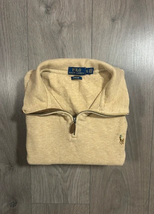 Half zip Ralph Lauren 1/4, beige - taille XL, brand: Ralph Lauren, condition: Very good, size: XL, €40.00, €42.70 includes Buyer Protection