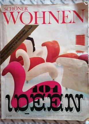 Magazine de déco design 1966, estado: Bueno, 20,00 €, 21,70 € Protección al comprador incluida