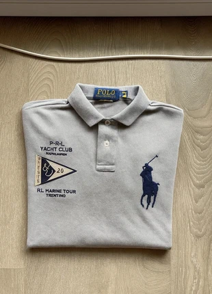 Polo Ralf Lauren gris - P.R.L Yacht Club - taille L, merk: Ralph Lauren, staat: Heel goed, maat: L, € 49,99, € 53,19 inclusief Kopersbescherming