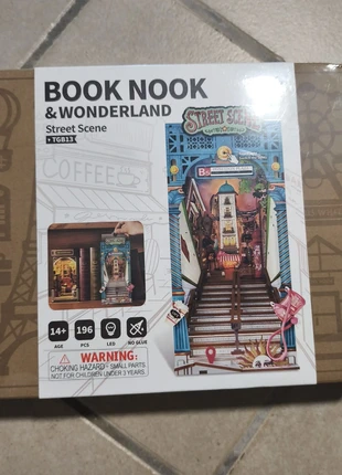 Booknook DIY miniature house Rolife robotime maquette 3d puzzle, marca: Robotime, estado: Novo com etiquetas, €30.00, €32.20 inclui Proteção do Comprador