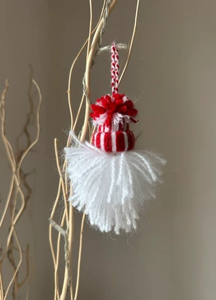 Décoration de Noël, père noël 🎅 , couleur rouge et blanc, décoration pour le sapin, merk: Fait Main, staat: Heel goed, € 1,50, € 2,28 inclusief Kopersbescherming