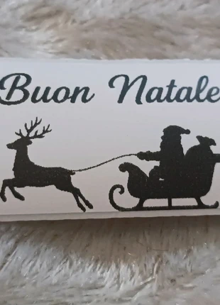 Set di 150 adesivi “Buon Natale” 60×30 mm, marque: sansnom., état: Neuf sans étiquette, 6,00 €, 7,00 € Protection acheteurs (Pro) incluse