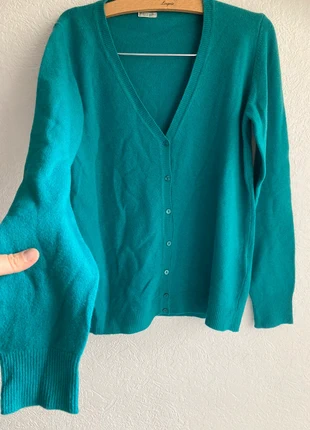 🧵Cardigan bleu vintage laine mérinos 100% stile benetton, brand: Stile Benetton, condition: Very good, size: S / 36 / 8, €15.00, €16.45 includes Buyer Protection