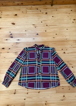 Purple bow Blouse, brand: Zara, condition: Very good, size: XL / 42 / 14, €14.00, €15.40 includes Buyer Protection