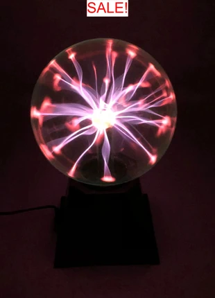 Plasma ball – glass & plastic – decorative & playful – €10, merk: None, staat: Heel goed, € 10,00, € 11,20 inclusief Kopersbescherming