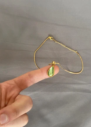 🟢Vintage French Style Green Drop Pendant y2k Chic 🟢, marca: Vintage Dressing, estado: Muito bom, €12.99, €14.34 inclui Proteção do Comprador