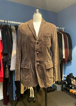 Vintage Ralph Lauren rib colbert, merk: Ralph Lauren, staat: Heel goed, maat: XL, € 35,00, € 37,45 inclusief Kopersbescherming