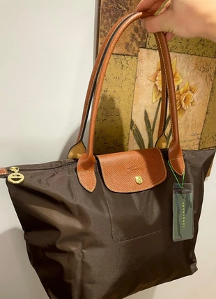 Bolso Longchamp Le Pliage color marrón, merk: Longchamp, staat: Nieuw zonder prijskaartje, € 69,00, € 73,15 inclusief Kopersbescherming