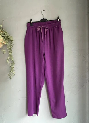 Pantalon violet Amélie & Amélie – Taille M valeur 59€, merk: Amélie & Amélie, staat: Heel goed, maat: M / 38 / 10, € 22,00, € 23,80 inclusief Kopersbescherming