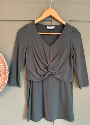 Mamalicious Grey Nursing Top – Size XS, brand: Mamalicious, condition: Very good, size: XS / 6, £2.50, £3.33 includes Buyer Protection