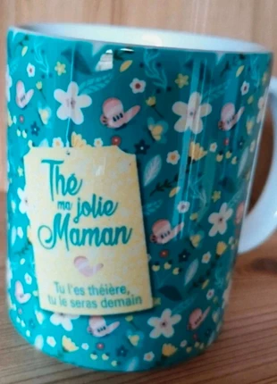 Mug Thé ma jolie maman, marque: puce et nino, état: Neuf sans étiquette, 5,00 €, 5,95 € Protection acheteurs incluse