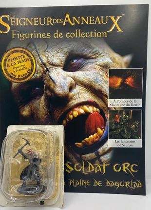 Seigneur des Anneaux - Le soldat orc 014 - Plomb avec fascicule, marque: EAGLEMOSS COLLECTIONS, état: Bon état, taille: Taille unique, 6,00 €, 7,00 € Protection acheteurs incluse