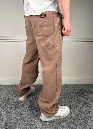 Pantalon en Jeans pour Homme Dickies W38 L30 Marron Baggy Large Wide Y2k Workwear AA1514, brand: Dickies, condition: Very good, size: W38, €10.00, €11.20 includes Buyer Protection Pro