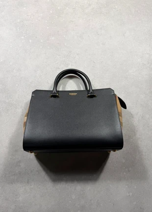 Sac Burberry Banwell Small cuir noir et toile vintage check femme luxe original, brand: Burberry, condition: New with tags, €850.00, €893.20 includes Buyer Protection Pro