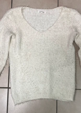 Pull cache- cache blanc, marke: Cache Cache, zustand: Sehr gut, größe: S / 36 / 8, 4,99 €, 5,94 € inklusive Vinted-Käuferschutz