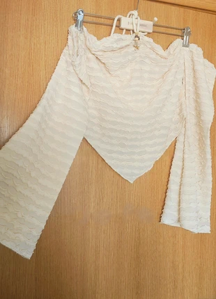 Top sirena mangas acampanadas, marca: Shein, estado: Nuevo sin etiquetas, tamaño: M / 38 / 10, 7,00 €, 8,05 € Protección al comprador incluida