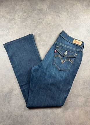 Jean Levi’s 515 Bootcut Bleu Marine - Taille W27L30, brand: Levi's, condition: Very good, size: M / 38 / 10, €25.00, €26.95 includes Buyer Protection
