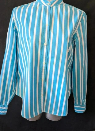 Chemise vintage Ralph Lauren rayée bleu/blanc en coton – Taille L, marca: Ralph Lauren, estado: Muy bueno, tamaño: L / 40 / 12, 29,00 €, 31,15 € Protección al comprador Pro incluida