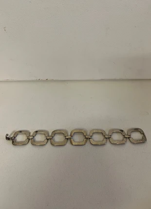 Vintage silvertone bracelet, brand: NO LABEL, condition: Good, £1.50, £2.28 includes Buyer Protection