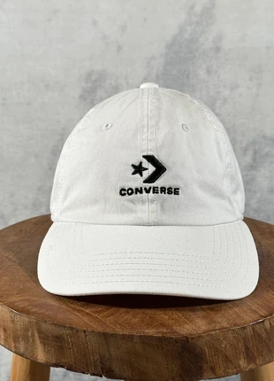 Casquette Converse blanche – logo brodé noir – 100 % coton – taille ajustable, brand: Converse, condition: Very good, size: One size, €19.99, €21.69 includes Buyer Protection Pro