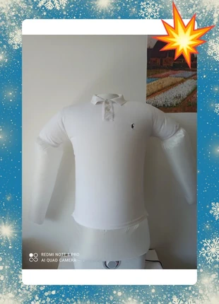 Polo Ralph Lauren Blanc, brand: Lauren Ralph Lauren, condition: Good, size: XL, €23.00, €24.85 includes Buyer Protection