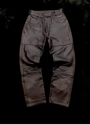 Pantalon Harley-Davidson cuir noir vintage made in Korea taille S (coupe droite unisexe), merk: Harley Davidson, staat: Heel goed, maat: S, € 99,99, € 105,69 inclusief Kopersbescherming