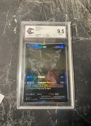 Carte Pokémon zekrom ex BWR 172/086 foudre noire 10.5 gradée 9,5 CCC, marque: Pokémon, état: Neuf sans étiquette, 449,99 €, 473,19 € Protection acheteurs incluse