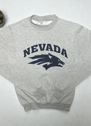 Vintage Oversized Grey Champion Crewneck Jumper | Size XS Women, brand: Champion, condition: Good, size: XS / 34 / 6, €8.00, €9.10 includes Buyer Protection