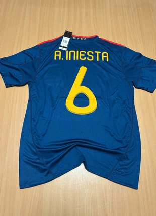 Spanien 2010 Wm | Adidas | M | Blau/Rot | neu mit Etikett, brand: adidas, condizioni: Nuovo con cartellino, taglia: M, €25.99, €27.99 include la Protezione acquisti